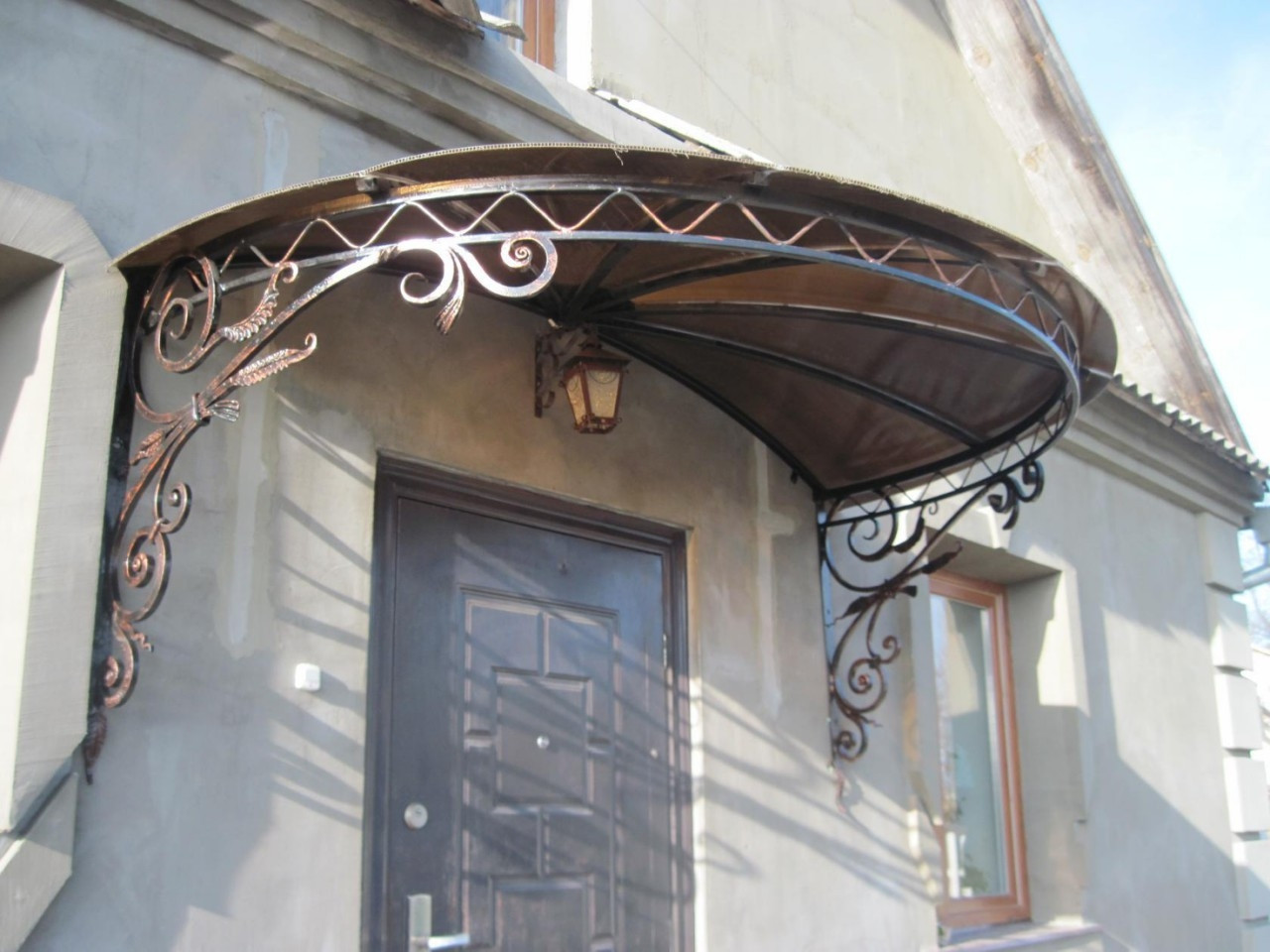 Кований навіс