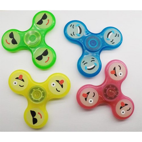 Spinner, Хенд спінер фосфорний смайлик, фото 1