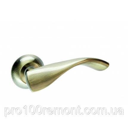 Ручка дверна на розетці NEW KEDR R10.049-AL-AD, фото 1