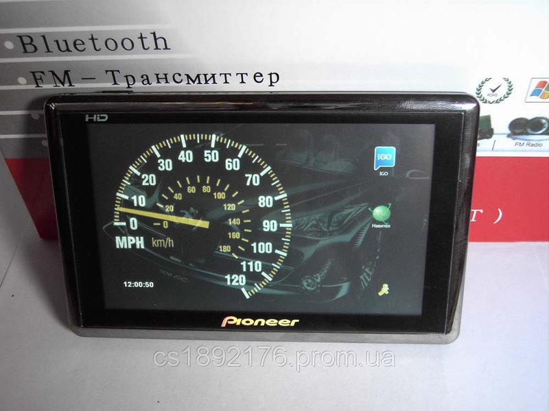 5" GPS-навігатор Pioneer PI511A HD 600 Мгц + 4 Gb + AV-in + BT