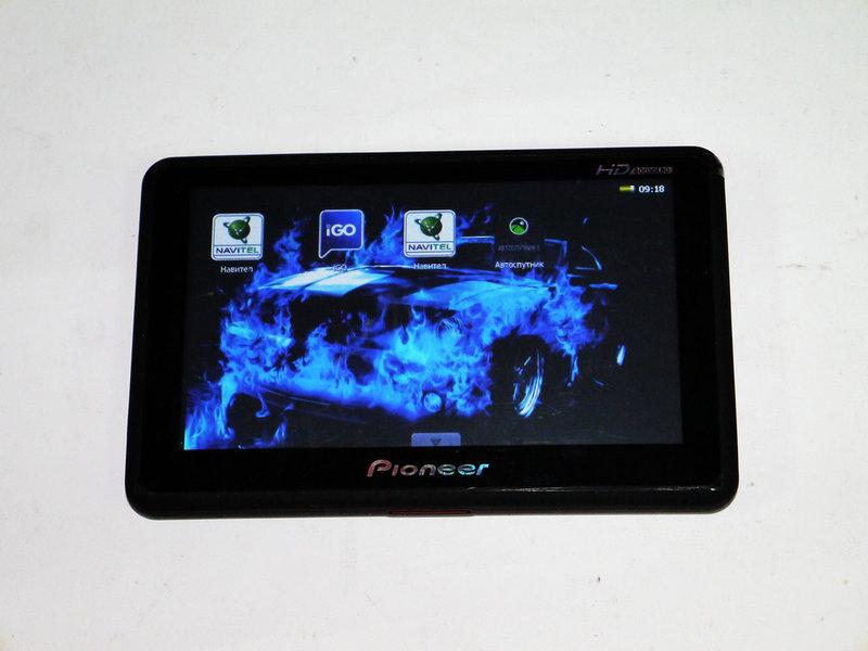 GPS-навігатор Pioneer GSM 555 HD, Sim-карта + відеовхід + 4Gb!