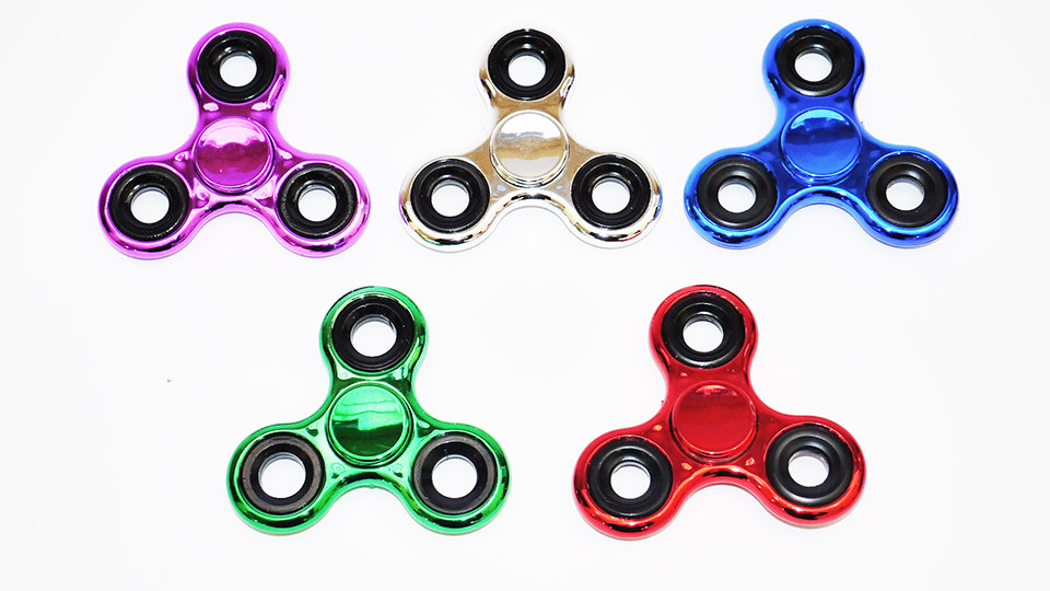 Спинер spinner іграшка крутилка хром