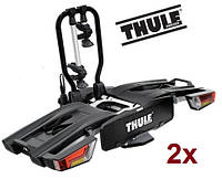 Велобагажник Thule EasyFold XT 933. Багажник для перевозки 2-х велосипедов на фаркоп.