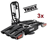 Велобагажник Thule EasyFold XT 3. Багажник для перевозки 3-х велосипедов на фаркоп. Велоплощадка.Велокрепление