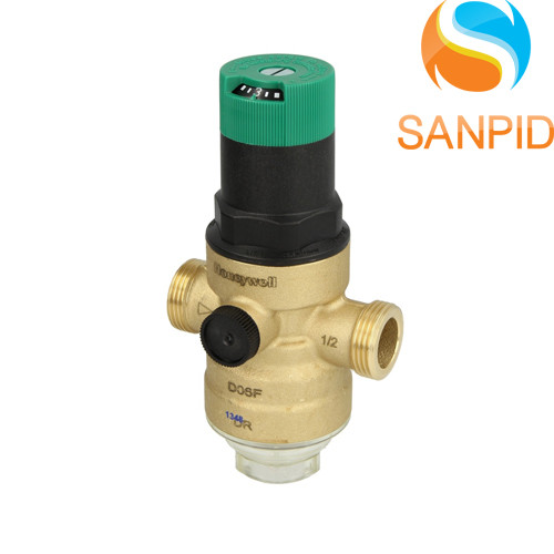 Редуктор тиску води Honeywell Resideo Braukmann D06F-1 1/4" E (без накидних гайок), фото 1