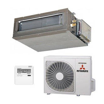 Канальний кондиціонер Mitsubishi Heavy SRR25ZM-S/SRC25ZMX-S, фото 1