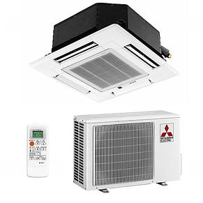 Касетний кондиціонер Mitsubishi Electric SLZ-KA35VAL/SUZ-KA35VA2, фото 1