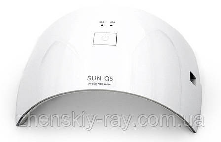 LED + УФ Лампа для манікюру/педикюру SUN Q5, 24 W, фото 1