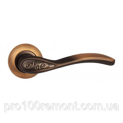 Ручка дверна на розетці NEW KEDR R10.1313-AL-МАСС, фото 1