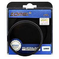 Поляризаційний світлофільтр ZOMEI 52 мм CPL