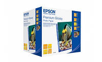 Бумага Epson 100mmx150mm Premium Glossy Photo Paper, 500л.