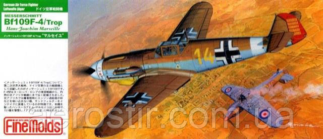 Messerschmitt Bf109F-4/Trop 1/72 FINE MOLDS FL5, фото 1