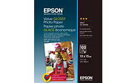 Папір Epson 100 mmx150mm Value Glossy Photo Paper 100 л.