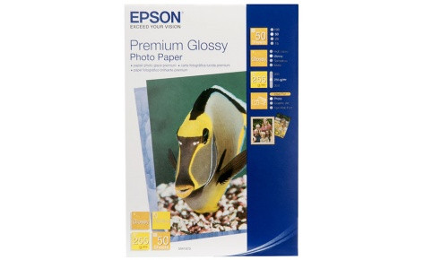 Бумага Epson 130mmx180mm Premium Glossy Photo Paper, 50л. - фото 1 - id-p549694063