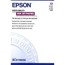 Бумага Epson A3 Photo Quality Ink Jet Paper, 100л., фото 1