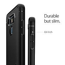 Чохол Spigen Rugged Armor / Piano Black™ Armor для LG G6, Blacк, фото 5