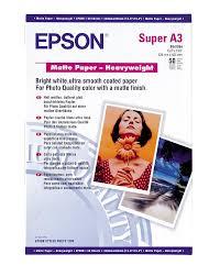 Папір Epson A3+ Matte Paper-Heavyweight, 50 л.