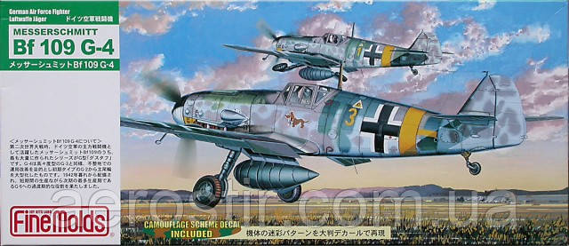 Messerschmitt Bf 109 G-4 1/72 FINE MOLDS FL7