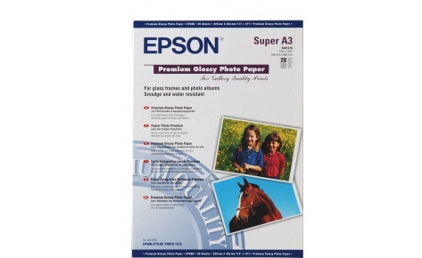 Папір Epson A3+ Premium Glossy Photo Paper, 20 л., фото 1
