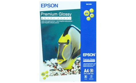 Бумага Epson A4 Premium Glossy Photo Paper, 50л.