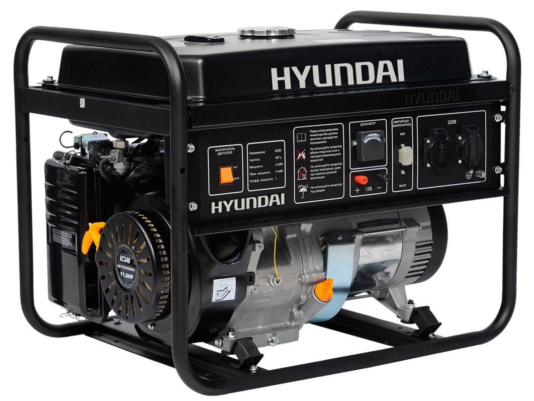 Бензиновий генератор Hyundai HHY 7010F (Безкоштовна доставка по Україні)
