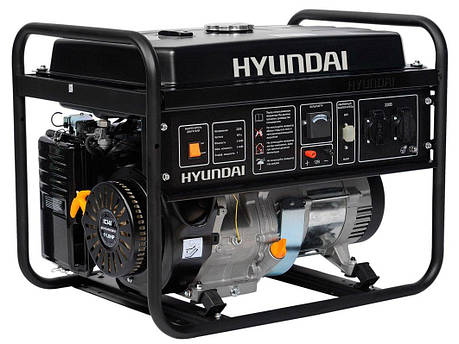 Бензиновий генератор Hyundai HHY 7010F (Безкоштовна доставка по Україні), фото 2