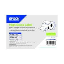 Рулонний папір Epson High Gloss Label TM-C3500 для друку наклейок (з вирубеними етикетками)