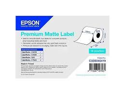Рулонний папір Epson Premium Matte Label TM-C3500 для друку наклейок (безперервний)