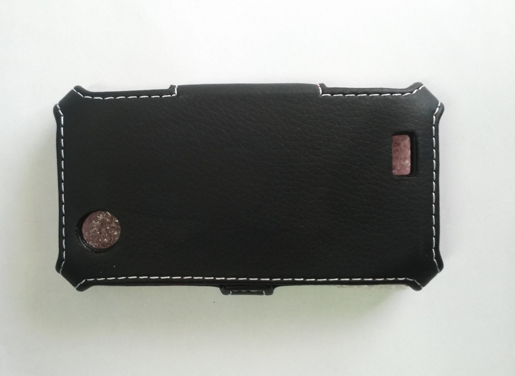 Чохол книжка Lenovo A369 Шкіра