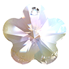 Хрустальні підвіски квітка Preciosa (Чехія) 14 мм Crystal AB