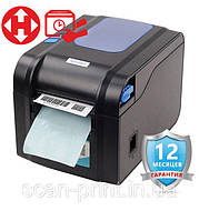 ✅ Xprinter XP-370B Термопринтер для друку етикеток, наклейок і штрих кодів