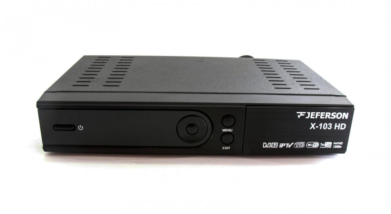 Jeferson X-103 CardReader Lan/IPTV — супутниковий ресивер