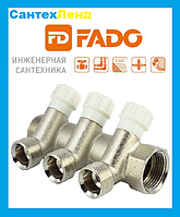 Колектор вентильний FADO під євроконус 1"x3/4 2-виходи