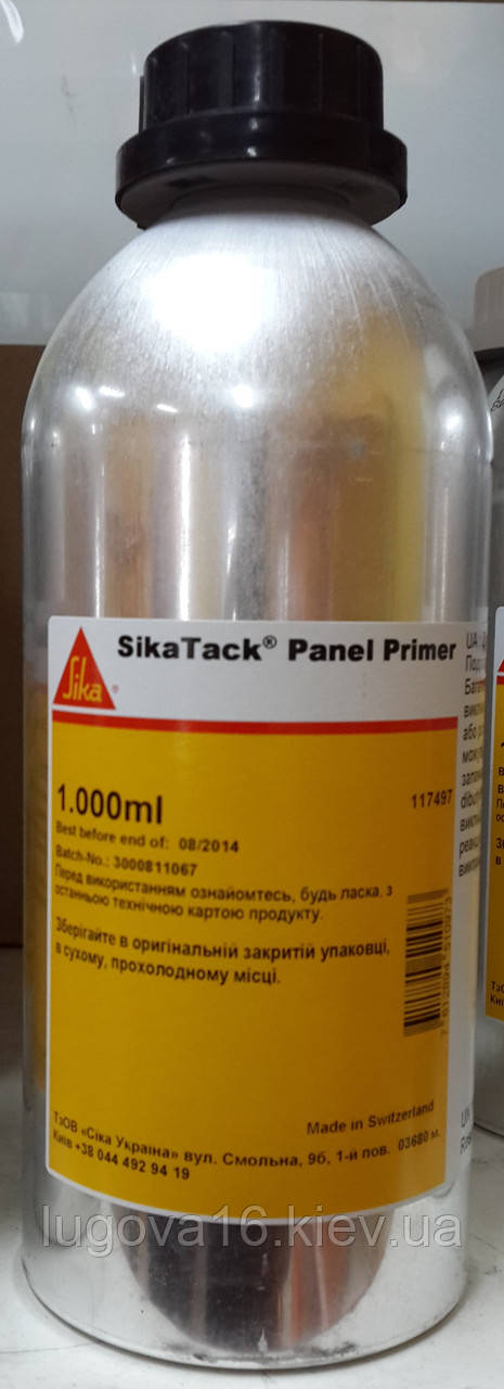 SikaTack Panel Primer, 1 л грунтовка, що застосовується для монтажу панелей вентильованих фасадів