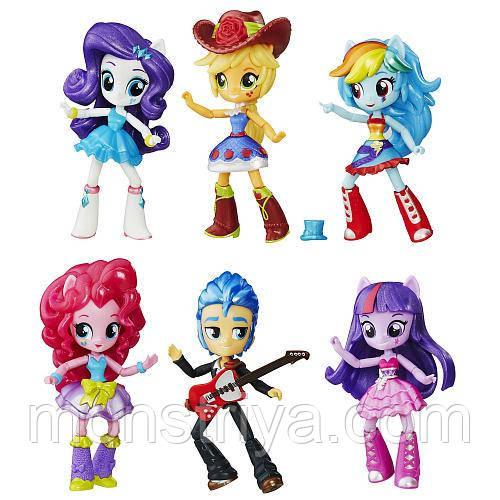 Набір Фігурок My Little Pony із 6 фігурок серія шкільний танці