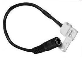 Конектор затискач 10мм+провід+роз'єм DC(мама)