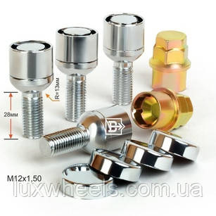 Комплект болтів секр. M12X1,50X28, фото 1