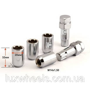 Комплект гайок секр. M14X1,50