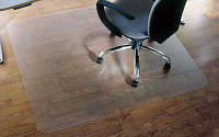 Защитный коврик под офисное кресло 1,0мм 1250*2000мм Прозрачный
