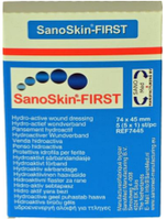 Лікування невеликих поверхневих ран, медична пов'язаність язка Sano Skin First