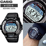 Чоловічі годинники Casio WS220-1AVEF Касіо водонепроникні японські кварцові, фото 10