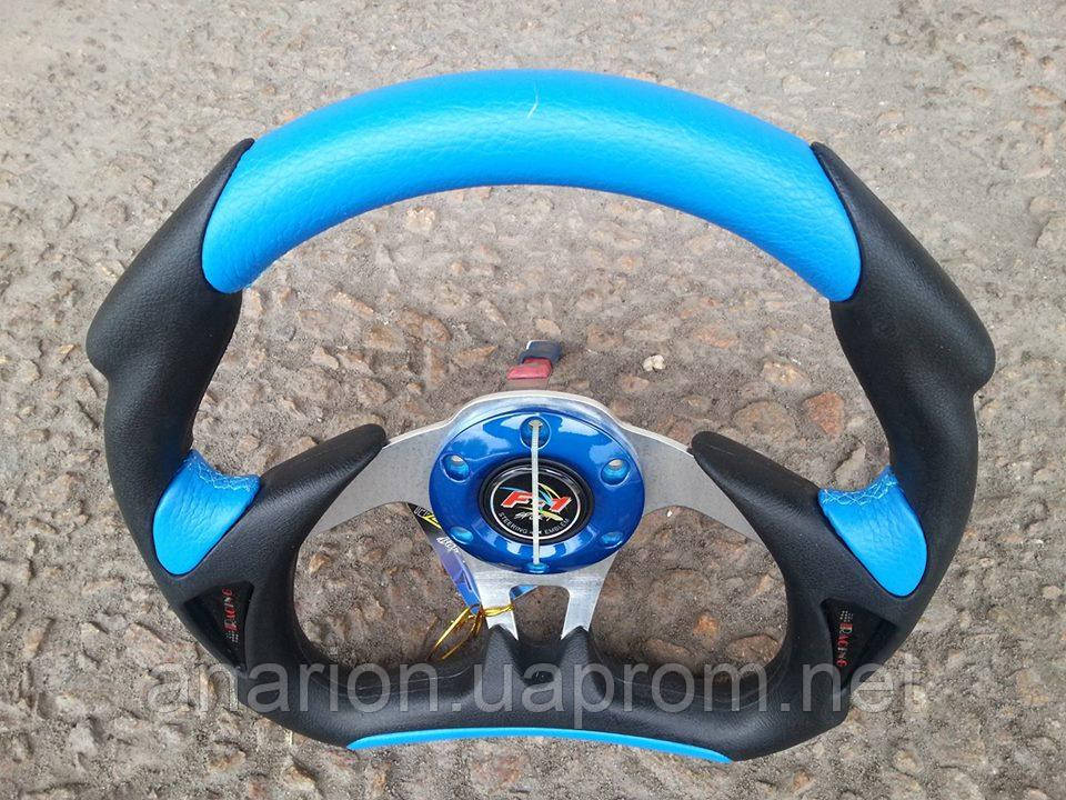 Руль Momo -Трансформер №562 (синий) - фото 3 - id-p1536635