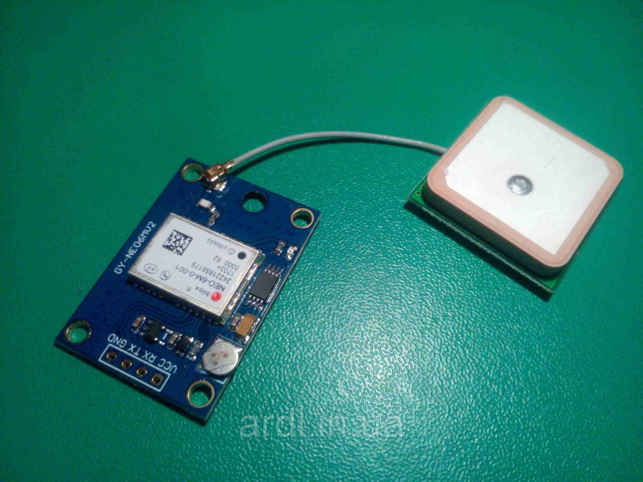 GPS з антеною (GY-GPS6MV2 / GY-NEO6MV2), Ublox NEO-6M Arduino APM2