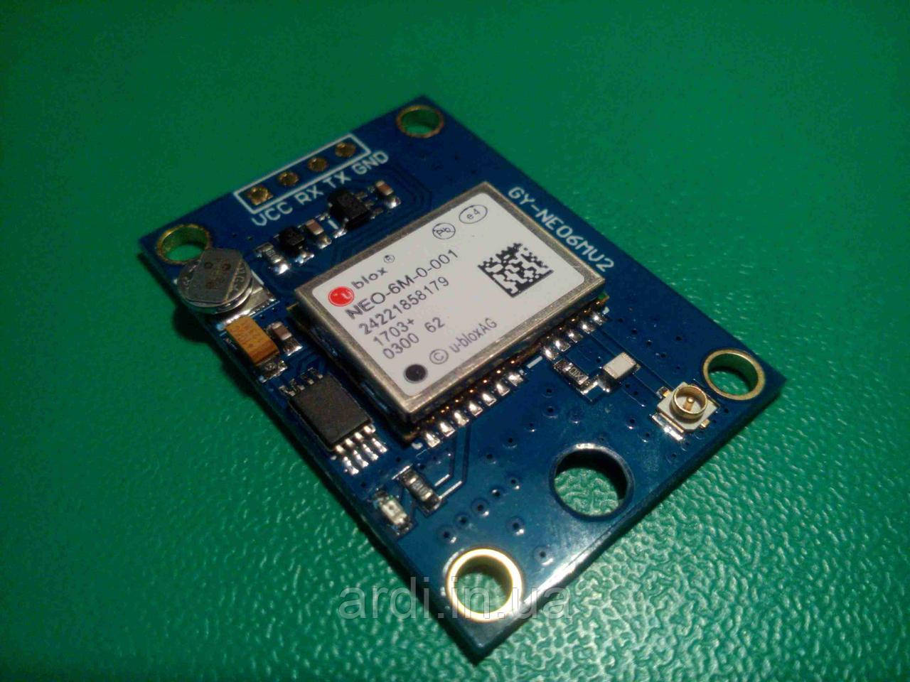 GPS модуль с антенной ( GY-GPS6MV2 / GY-NEO6MV2 ), Ublox NEO-6M Arduino APM2 - фото 2 - id-p550088655