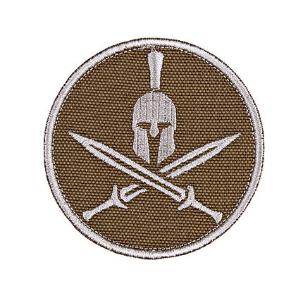 Патч з липучкою велкро Spartan Helmet, фото 1