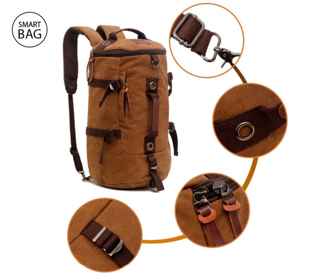 Універсальний брезентовий рюкзак-трансформер Augur