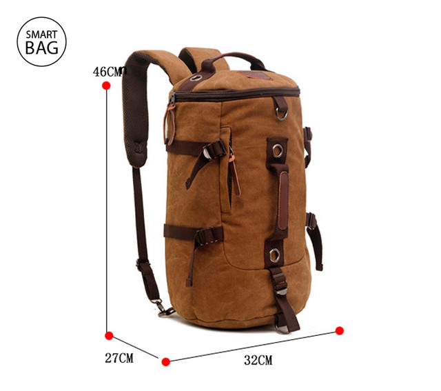 Універсальний брезентовий рюкзак-трансформер Augur