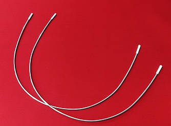 Кісточки д/біля No32 пара кругл. нік.