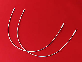 Кісточки д/білизни No28 пара кругл. нік.