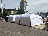 Палатка торговая, для отдыха - "Парк" 4х4 метра со шторами